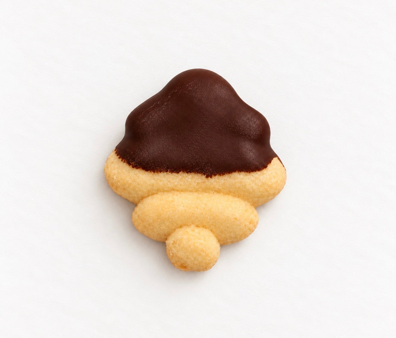 Franie’s Chocolate Dipped cookie, original photograph